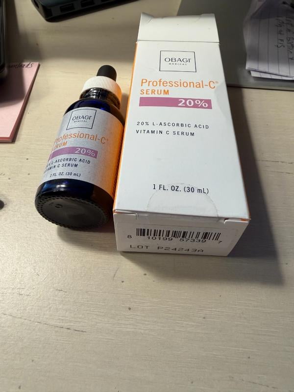 Obagi Professional-C Serum 20%, Antioxidant Face Serum, 1.0 fl. oz
